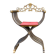 Renaissance style Dante chair, 1960s