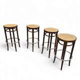 4 x Thonet 82 / 204 RH stool Height 80 Width 45 cm Price / set of 4 thonet