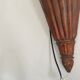 Asian wall lamp electrified wood
