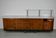 Large Antique Art Deco German Oak & Marble Chocolate Shop Counter, 1920s