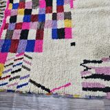 Handmade Berber rug in wool 2.5 x 1.5 m