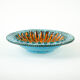 Ceramic plate, German design, 1960s, made in West Germany