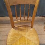 Chaise paillee