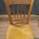Chaise paillee