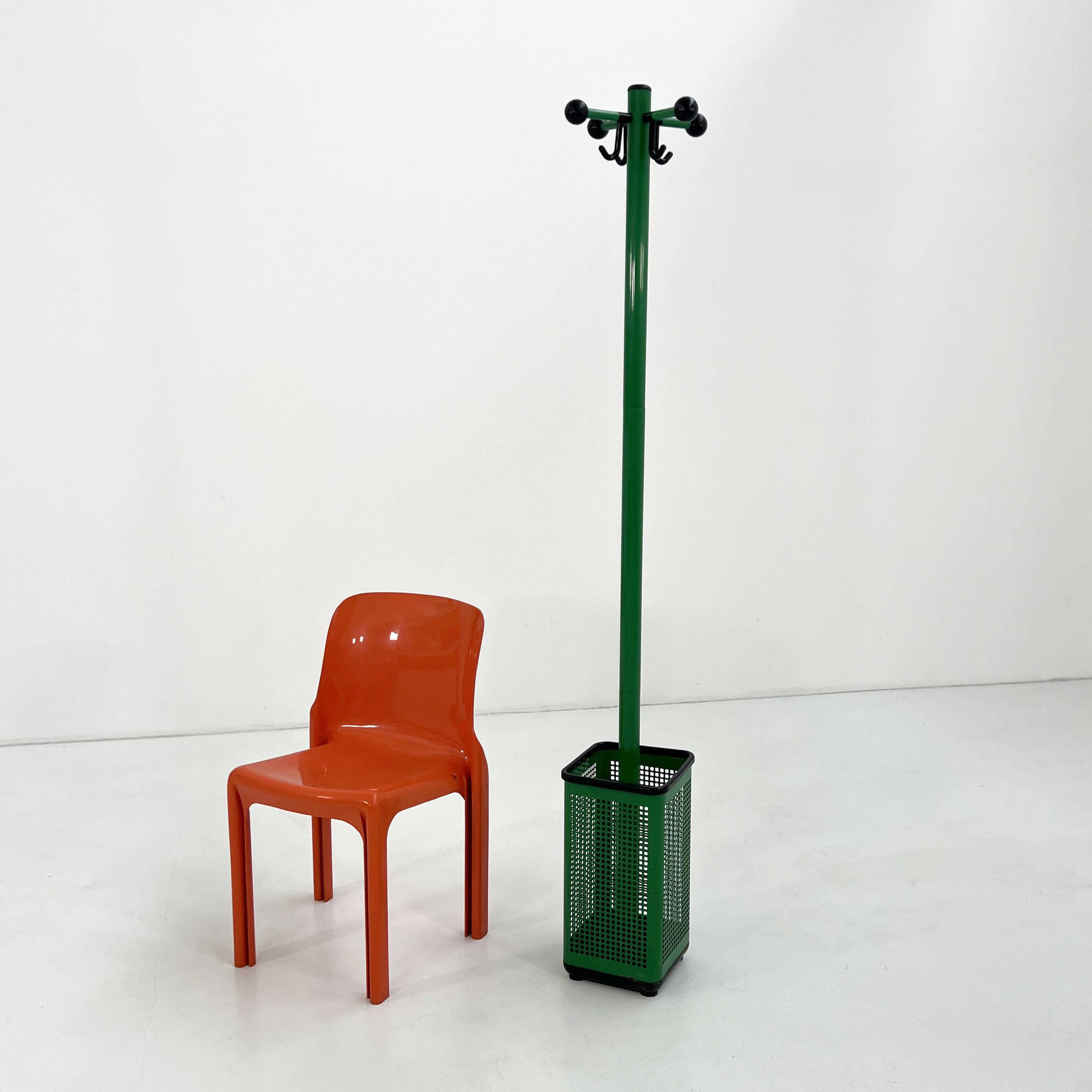 Portemanteau / parapluie vert de Neolt, 1980