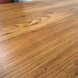 Solid elm coffee table from the 80s