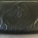 Canapé gradual lounge cuir noir Cini Boeri - knoll/gavina