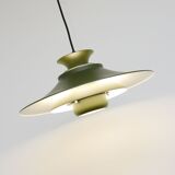 Bottle green Vitrika lamp, Denmark 1970s