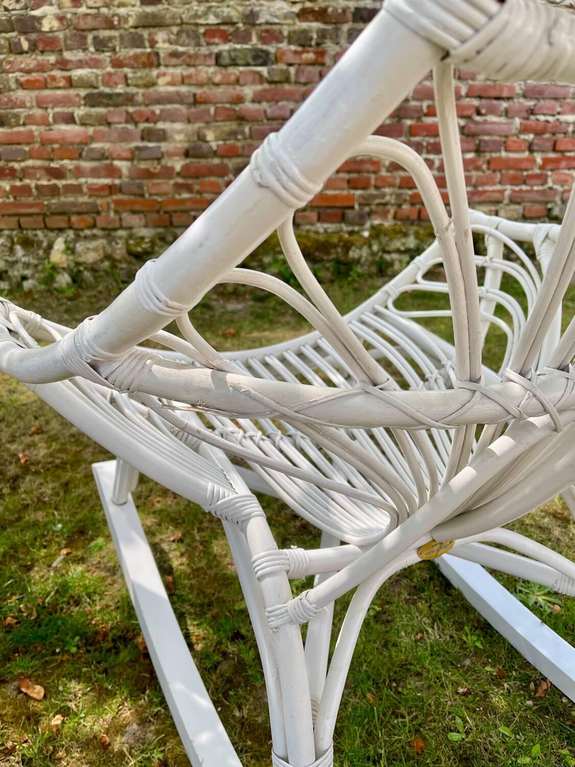 Rattan rocking chair