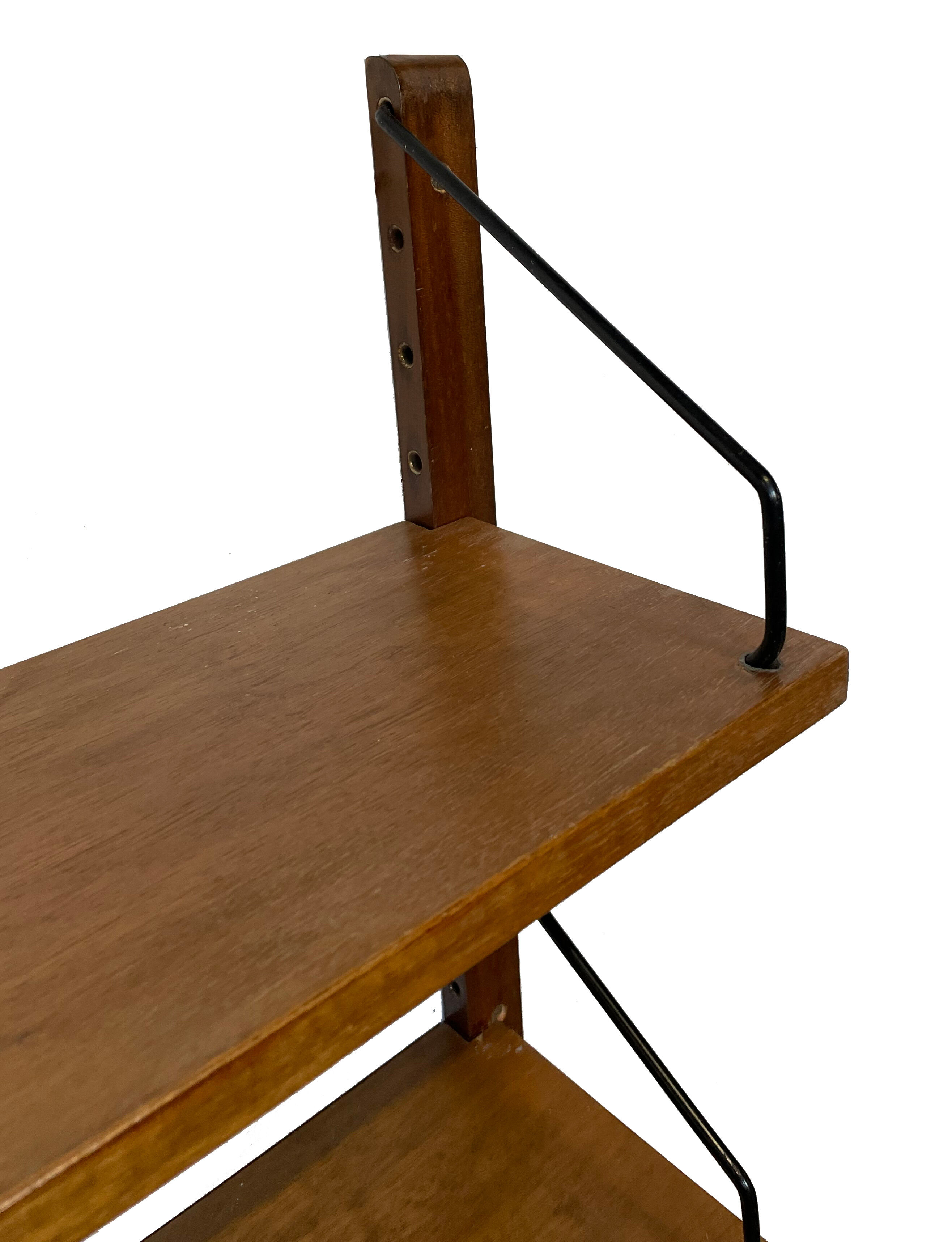 Vintage wall unit Poul Cadovius Danish design compact