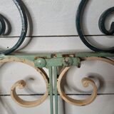 Old wrought iron 2-door gate
