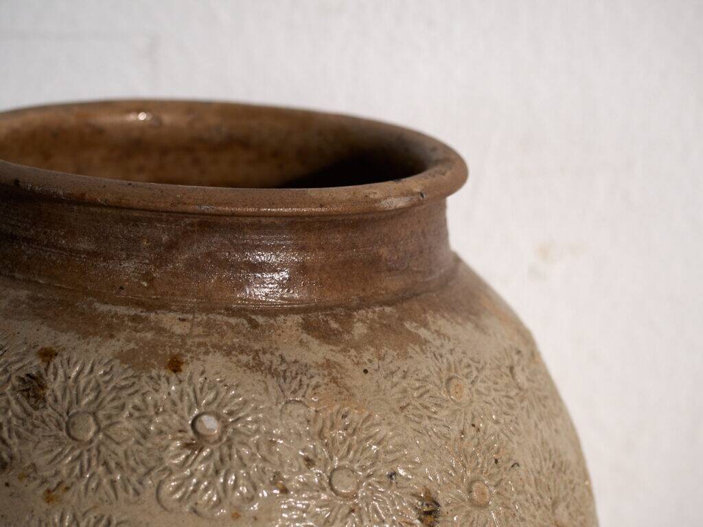 Ancient Chinese glazed stoneware vase – China, circa 1900