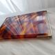 Large tortoiseshell effect serving tray