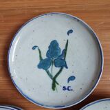 4 plates Yvonne Seyve and Josiane Chaudet