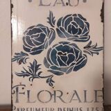 Décoration murale façon plaque émaillée