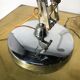 Luxo Lamp l-4 chrome metal lamp