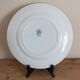 + Round plate in Iron Earth Moulin des Loups model Wilbur +