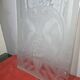 Art Deco engraved glass door panel