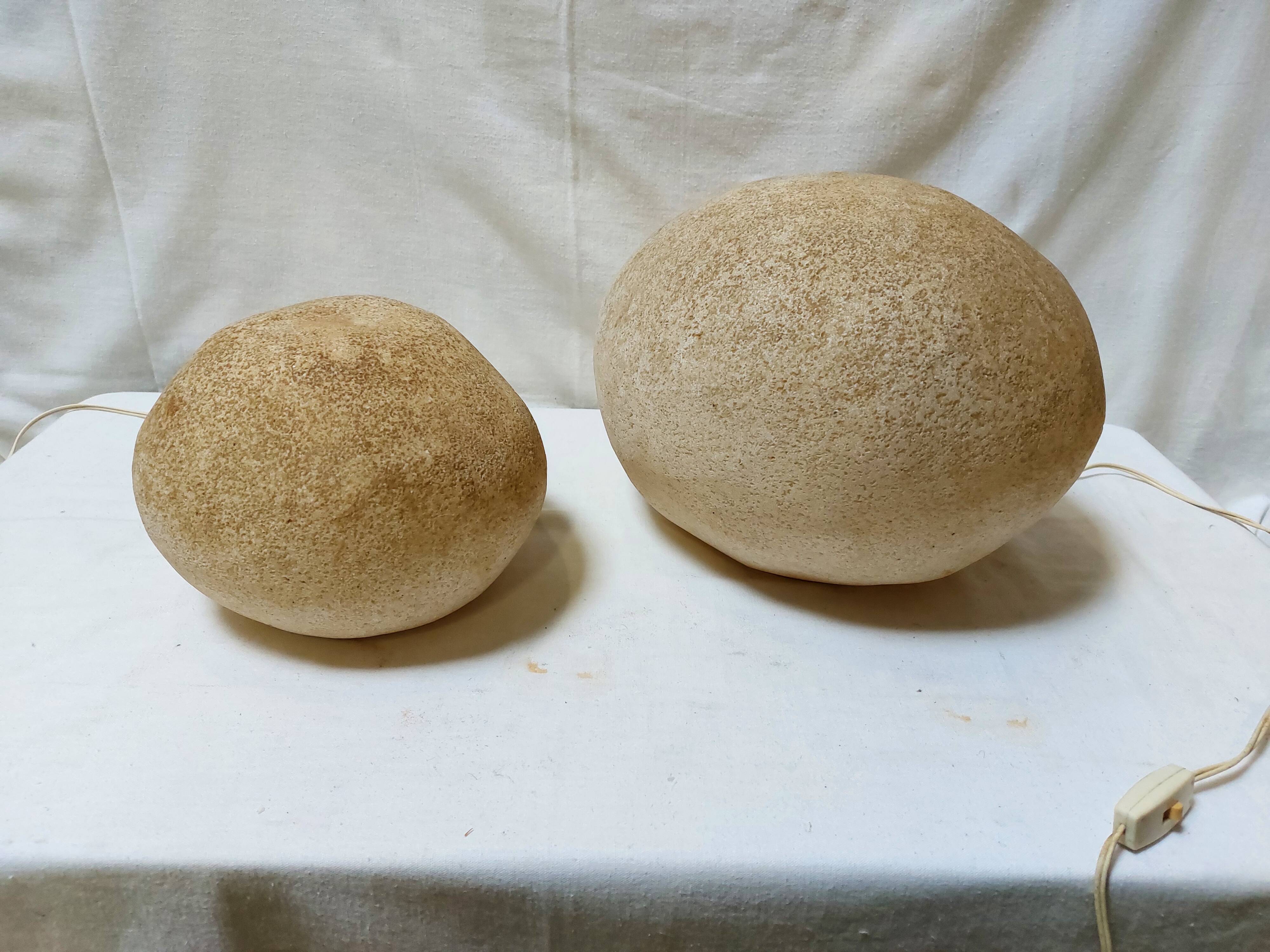 Pair of Dora lamps by André Cazenave for Atelier A - 1970s