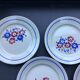 8 K & G Lunéville Sylvain pattern dinner plates
