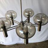 Chrome chandelier 1970