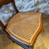 Pair of caned chairs 1950/60