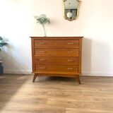 Chest of drawers vintage feet compass