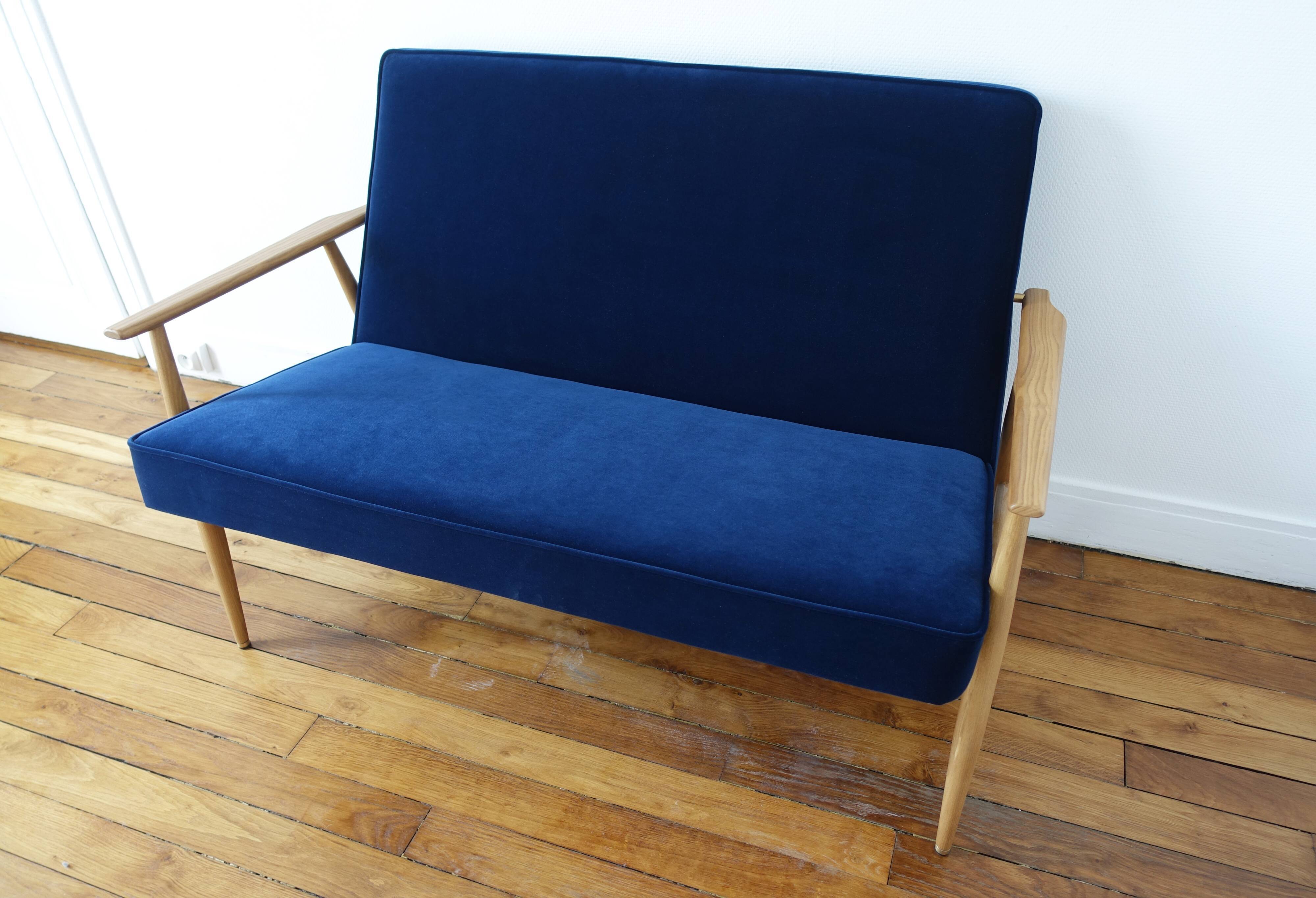 Scandinavian two-seater sofa