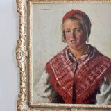 Vintage portrait of a woman by Sam Uhrdin | Sweden | 1920s