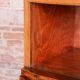 Ard Deco Commode in Walnut and Glass, Czech, 1920s