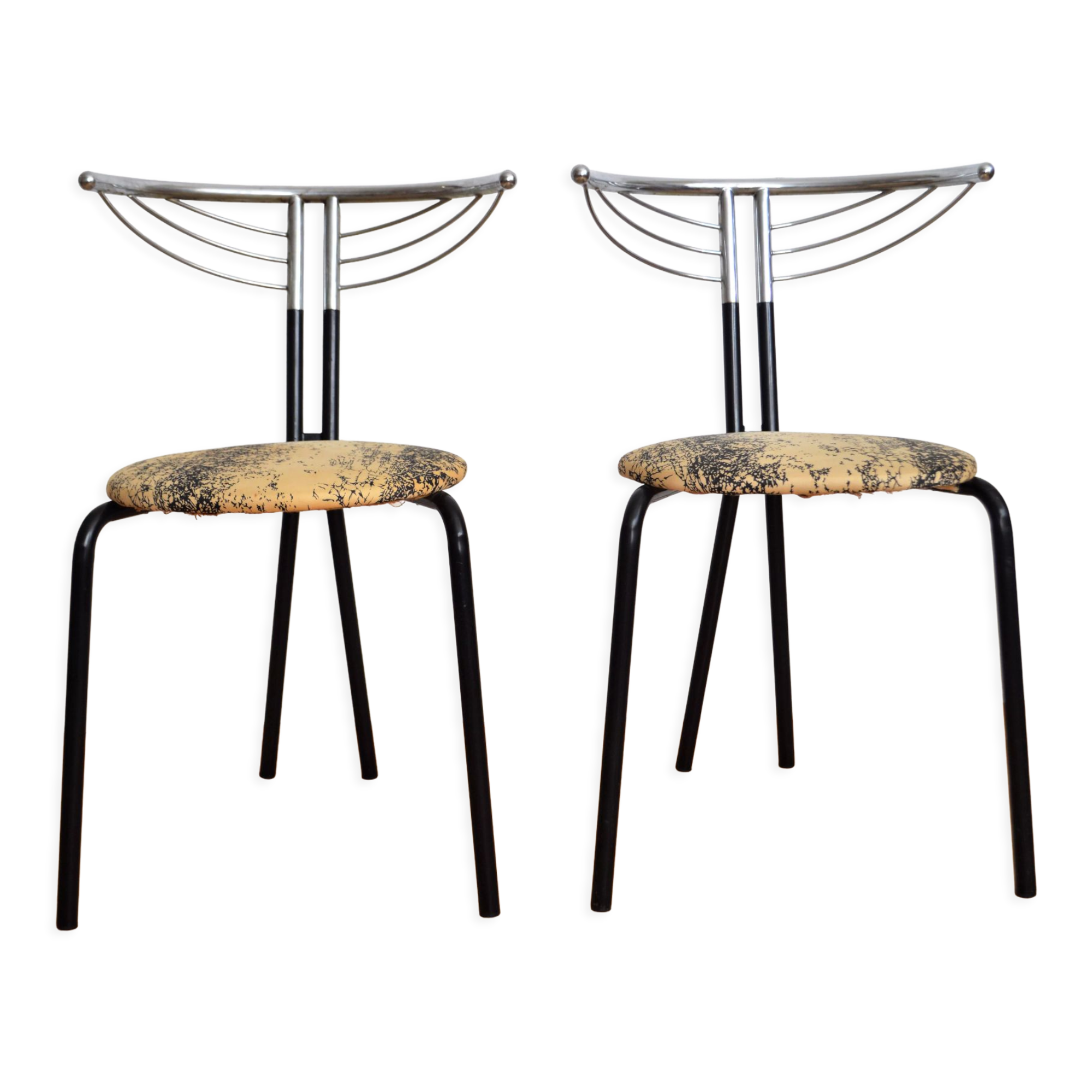 Chairs from the 80s design