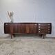 Buffet vintage en palissandre danois H.P. Hansen, meuble TV des années 60.