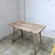 Table de boucherie antique