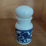 Vintage apothecary pot opaline old décor