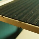 Vintage industrial metal rolling dessert