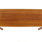 Scandinavian minimalist teak bench, Sweden, 1960