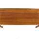 Scandinavian minimalist teak bench, Sweden, 1960