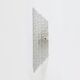 Pair of Clear Murano Glass Wall Sconces with Textured Relief