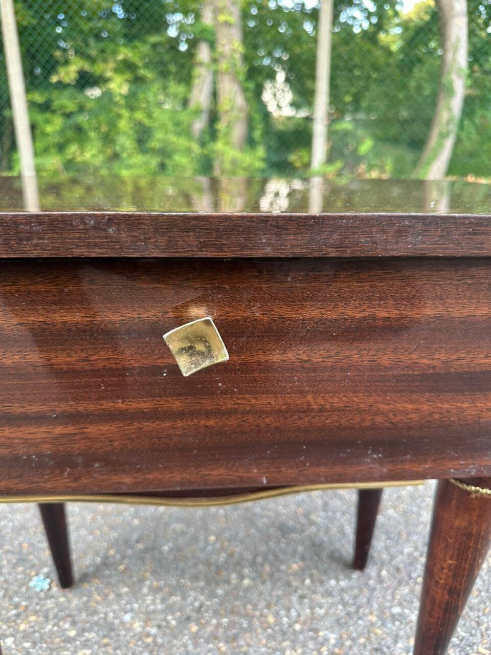Mid-Century Modern bedside table Italian style Gio Ponti Paolo Buffa 1950