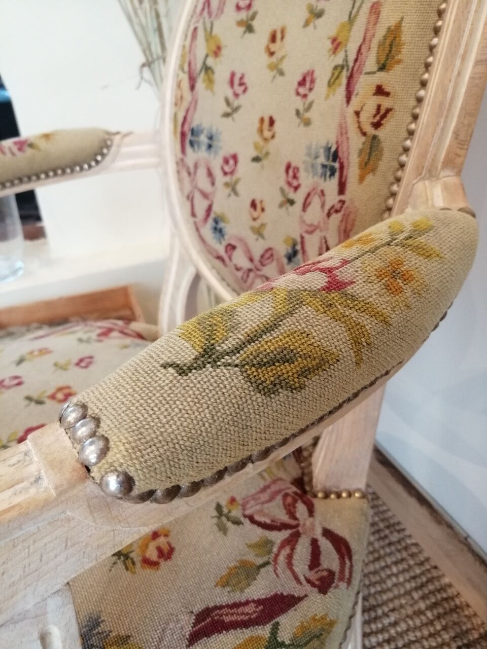 Pair of Louis XVI period armchairs