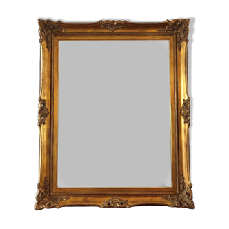 Gilded and molded wooden frame