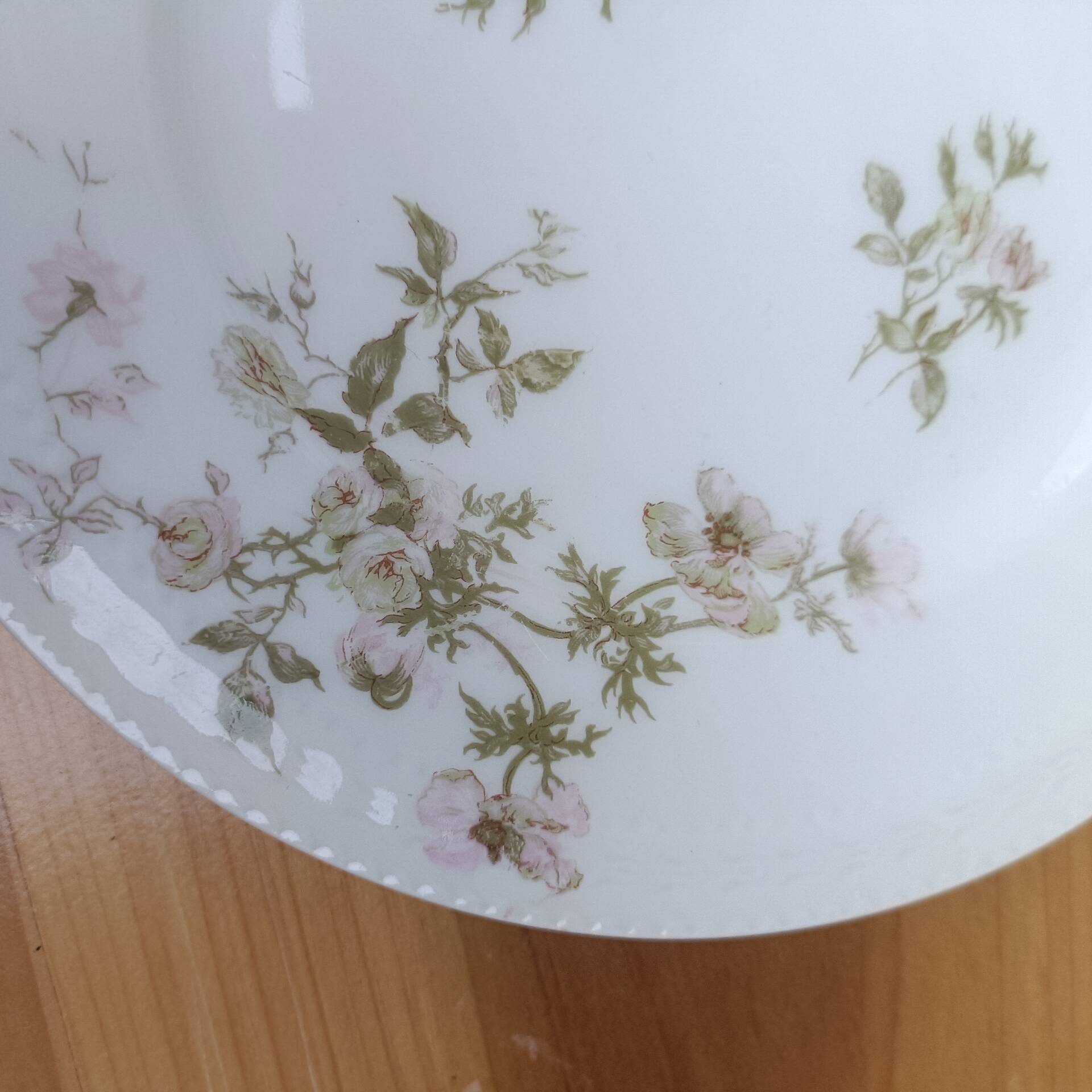 Six dessert plates Haviland