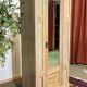 1950s English maple wardrobe