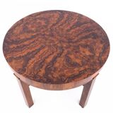 Art Deco round table from the 1940s, Poland