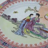 Assiette en email chinoise