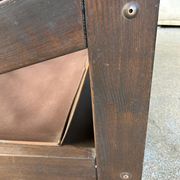 Vintage scandinavian sofa in bake