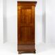 Art Nouveau wardrobe in walnut and pine - 1900-1915