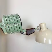 Industrial East German Scissor Lamp from VEB Zweckleuchtenbau Dresden, 1950