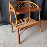 Chevet vintage en rotin