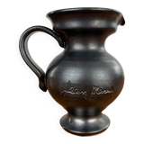 Pitcher Jean Marais black ceramic
